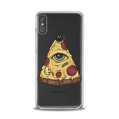 Lex Altern TPU Silicone Motorola Case Eye Pizza