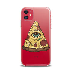 Lex Altern TPU Silicone iPhone Case Eye Pizza