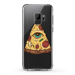 Lex Altern TPU Silicone Samsung Galaxy Case Eye Pizza