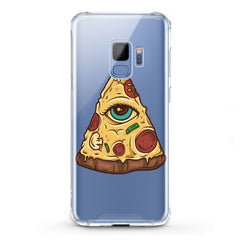 Lex Altern TPU Silicone Samsung Galaxy Case Eye Pizza