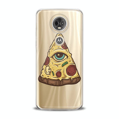 Lex Altern TPU Silicone Motorola Case Eye Pizza