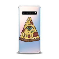 Lex Altern TPU Silicone Samsung Galaxy Case Eye Pizza