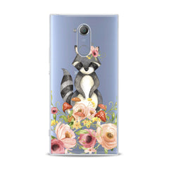 Lex Altern TPU Silicone Sony Xperia Case Cute Raccoon