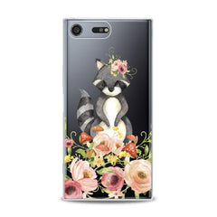 Lex Altern TPU Silicone Sony Xperia Case Cute Raccoon