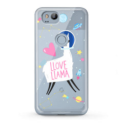 Lex Altern TPU Silicone Google Pixel Case Love Llama