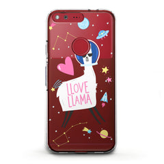 Lex Altern TPU Silicone Google Pixel Case Love Llama