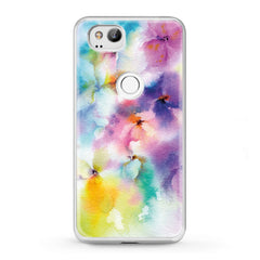 Lex Altern Google Pixel Case Watercolor Flowers Cute