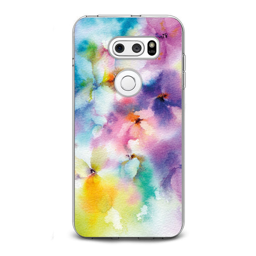 Lex Altern Watercolor Flowers Cute LG Case