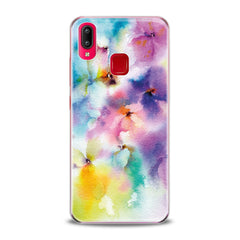 Lex Altern TPU Silicone VIVO Case Watercolor Flowers Cute