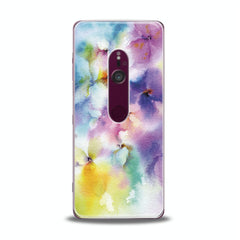 Lex Altern TPU Silicone Sony Xperia Case Watercolor Flowers Cute