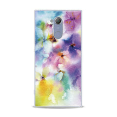 Lex Altern TPU Silicone Sony Xperia Case Watercolor Flowers Cute