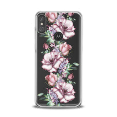 Lex Altern TPU Silicone Motorola Case Pink Tea Roses