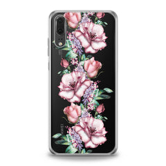 Lex Altern Pink Tea Roses Huawei Honor Case