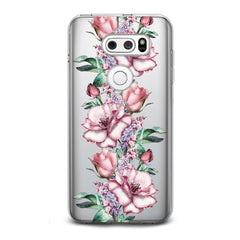 Lex Altern TPU Silicone LG Case Pink Tea Roses