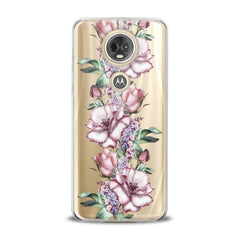 Lex Altern TPU Silicone Motorola Case Pink Tea Roses