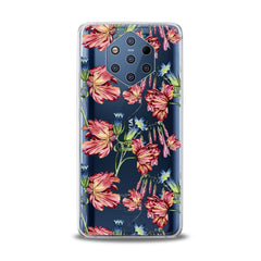 Lex Altern TPU Silicone Nokia Case Red Peonies Art