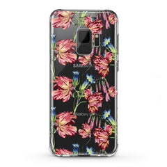 Lex Altern TPU Silicone Samsung Galaxy Case Red Peonies Art