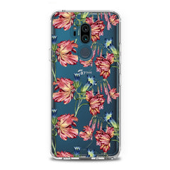 Lex Altern TPU Silicone LG Case Red Peonies Art