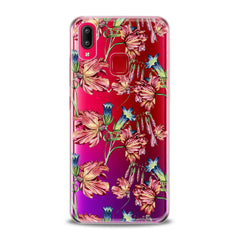 Lex Altern TPU Silicone VIVO Case Red Peonies Art