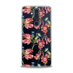 Lex Altern TPU Silicone Nokia Case Red Peonies Art