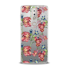 Lex Altern Red Peonies Art Nokia Case