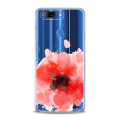 Lex Altern TPU Silicone Lenovo Case Red Watercolor Poppy