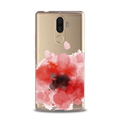 Lex Altern TPU Silicone Lenovo Case Red Watercolor Poppy