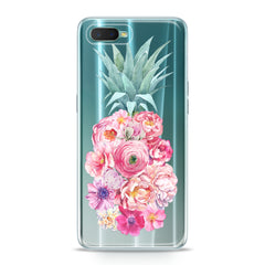 Lex Altern TPU Silicone Oppo Case Floral Pineapple