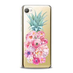 Lex Altern TPU Silicone HTC Case Floral Pineapple