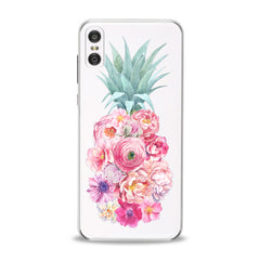 Lex Altern TPU Silicone Motorola Case Floral Pineapple