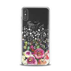 Lex Altern TPU Silicone Motorola Case Garden Flowers