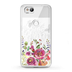 Lex Altern TPU Silicone Google Pixel Case Garden Flowers