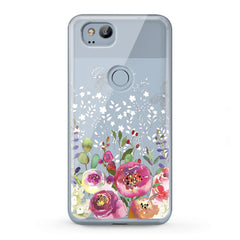 Lex Altern TPU Silicone Google Pixel Case Garden Flowers