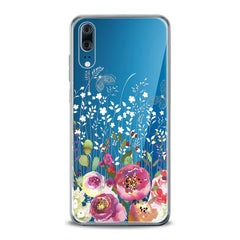 Lex Altern TPU Silicone Huawei Honor Case Garden Flowers