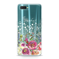 Lex Altern TPU Silicone Oppo Case Garden Flowers