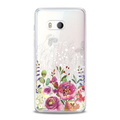 Lex Altern TPU Silicone HTC Case Garden Flowers