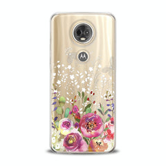 Lex Altern TPU Silicone Motorola Case Garden Flowers