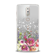 Lex Altern TPU Silicone Nokia Case Garden Flowers