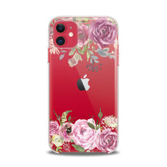 Lex Altern TPU Silicone iPhone Case Watercolor Pink Roses