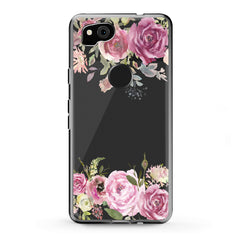 Lex Altern Google Pixel Case Watercolor Pink Roses