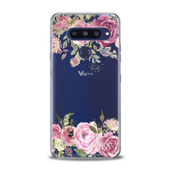 Lex Altern TPU Silicone LG Case Watercolor Pink Roses