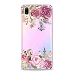 Lex Altern TPU Silicone VIVO Case Watercolor Pink Roses