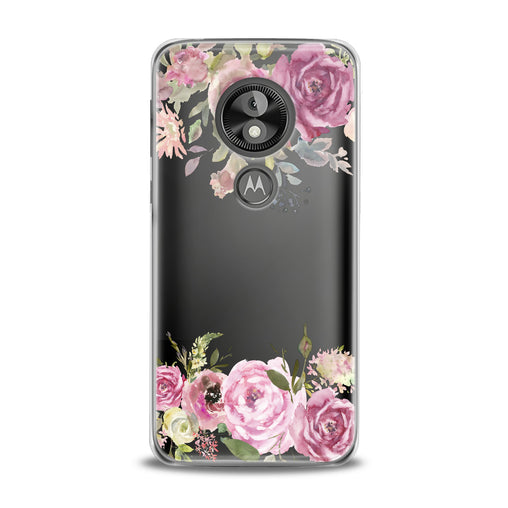 Lex Altern Watercolor Pink Roses Motorola Case