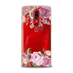 Lex Altern TPU Silicone OnePlus Case Watercolor Pink Roses