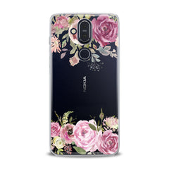 Lex Altern TPU Silicone Nokia Case Watercolor Pink Roses