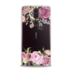 Lex Altern TPU Silicone Nokia Case Watercolor Pink Roses