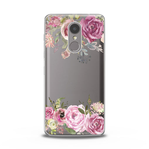 Lex Altern Watercolor Pink Roses Lenovo Case