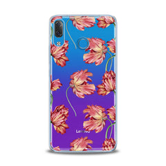 Lex Altern TPU Silicone Lenovo Case Peonies Pattern