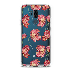 Lex Altern TPU Silicone LG Case Peonies Pattern