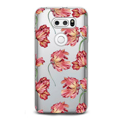 Lex Altern TPU Silicone LG Case Peonies Pattern